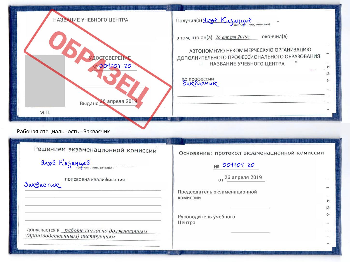 Заквасчик Кыштым